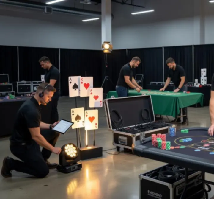 Kulisy przygotowań ekipy 