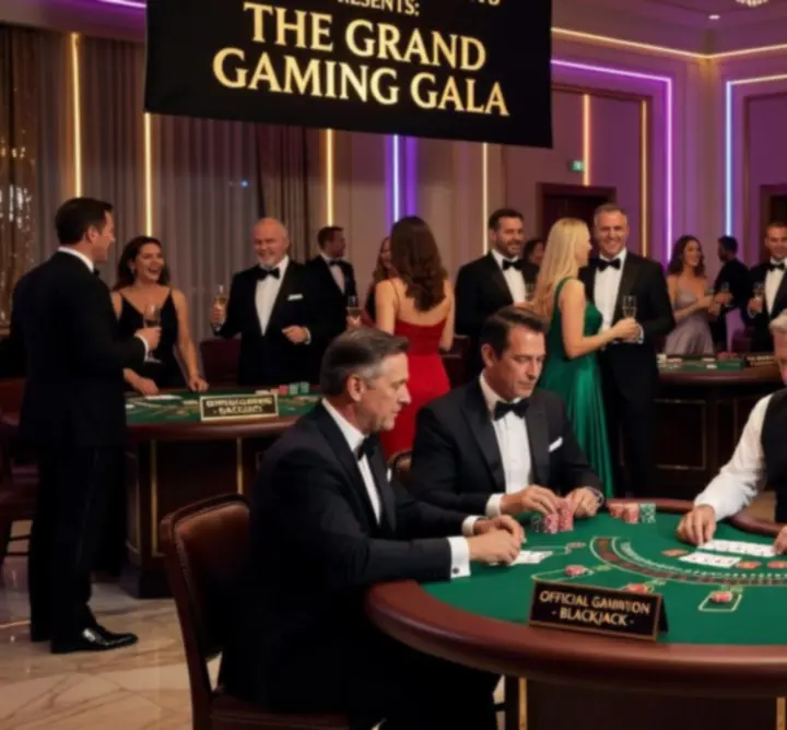 Przykładowa realizacja eventu kasynowego z wieloma stołami do gry